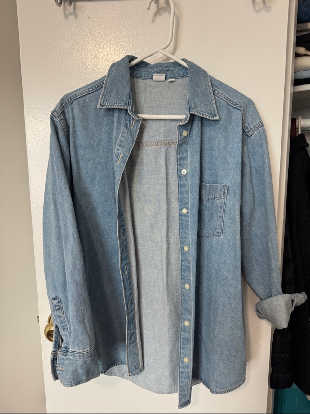 GAP Light Blue Denim Shirt